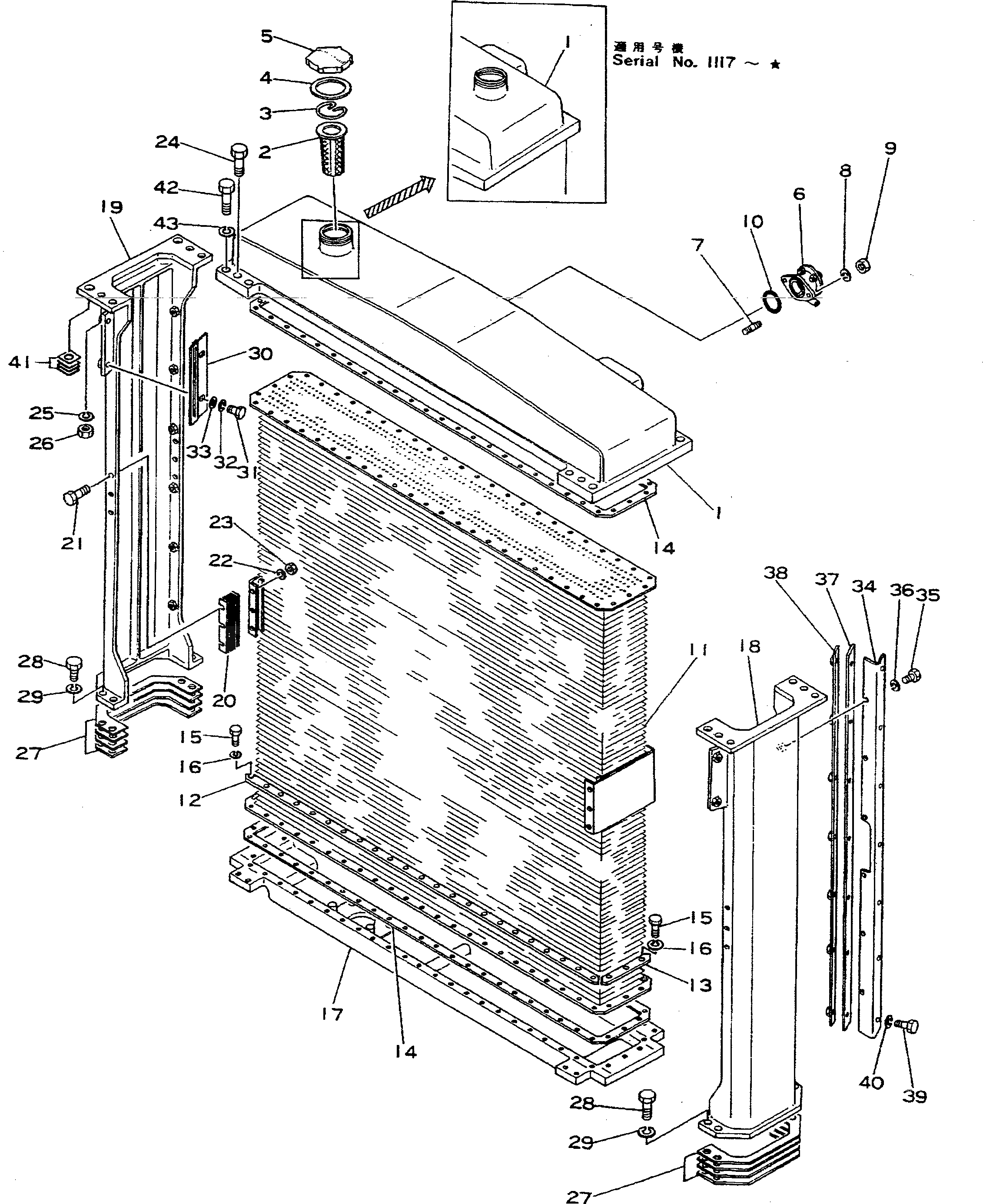 Болт 01040-31875 Komatsu