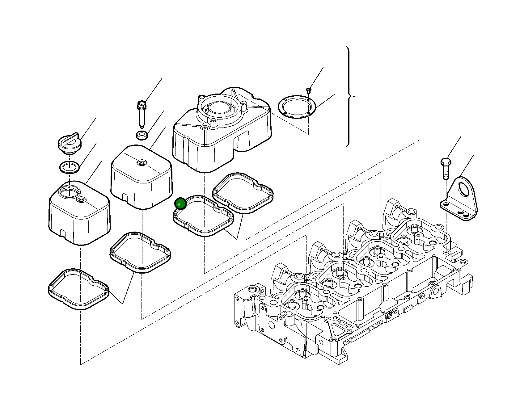 Болт EA4895214 Komatsu