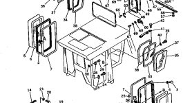 Дверь 195-979-5442 Komatsu