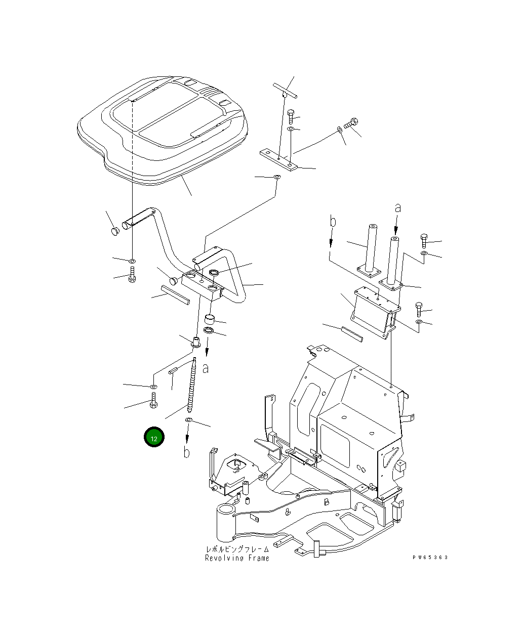 Болт 22F-959-1390 Komatsu