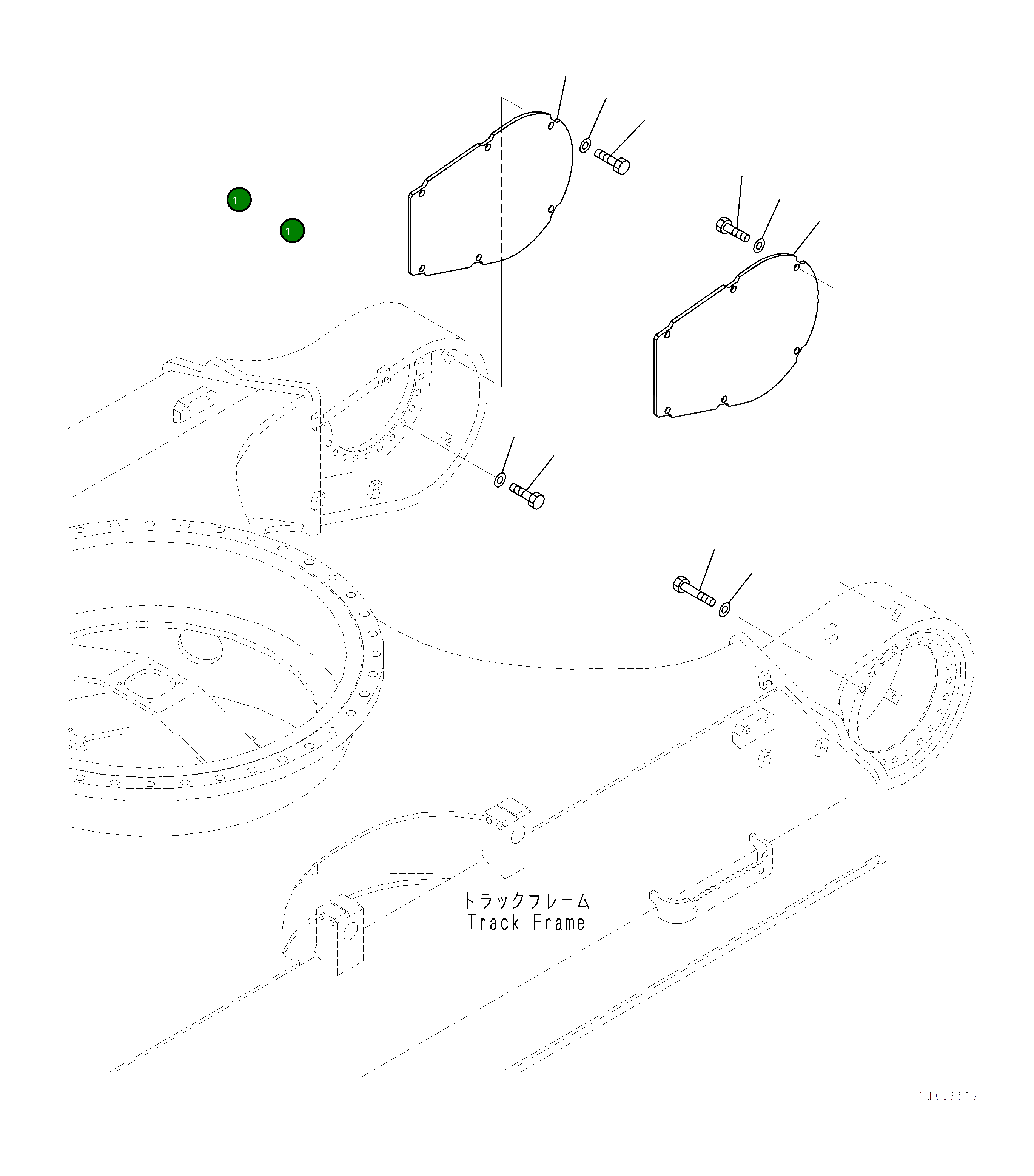 Болт 207-09-71120 Komatsu