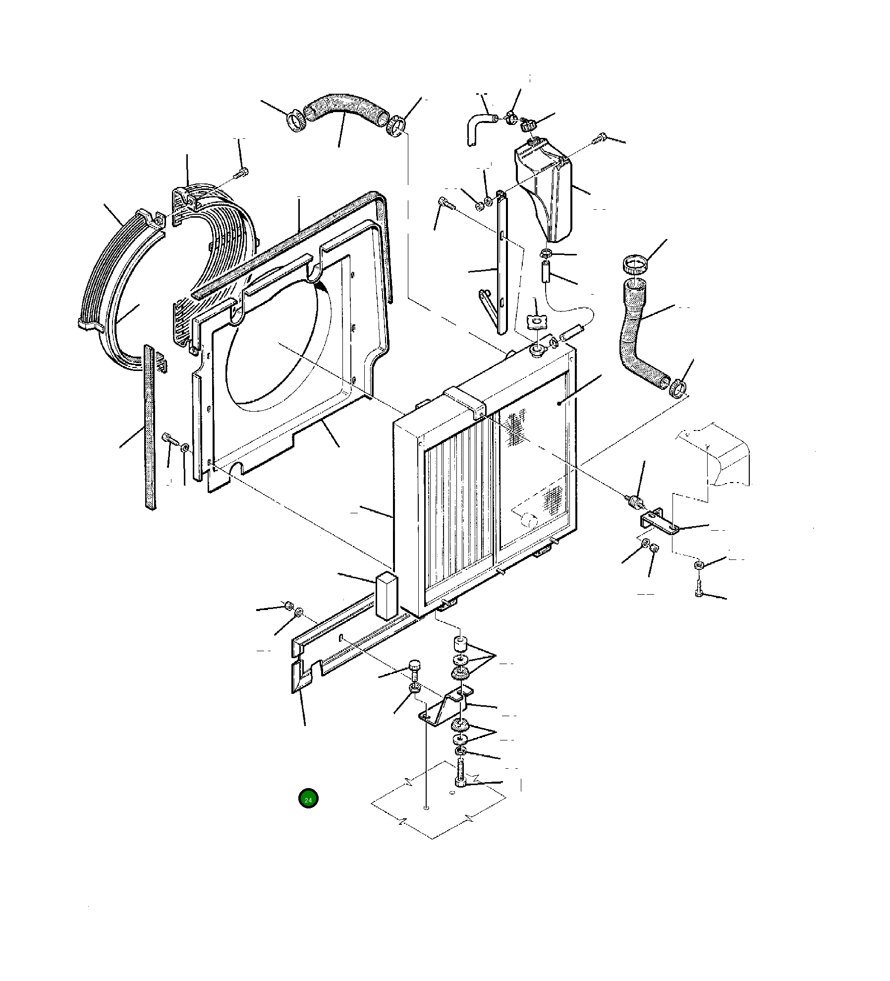 Крышка 306403110 Komatsu