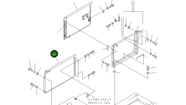 Крышка 20Y-54-28144  Komatsu