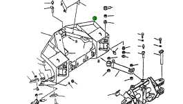 Крышка 423-837-1291 Komatsu