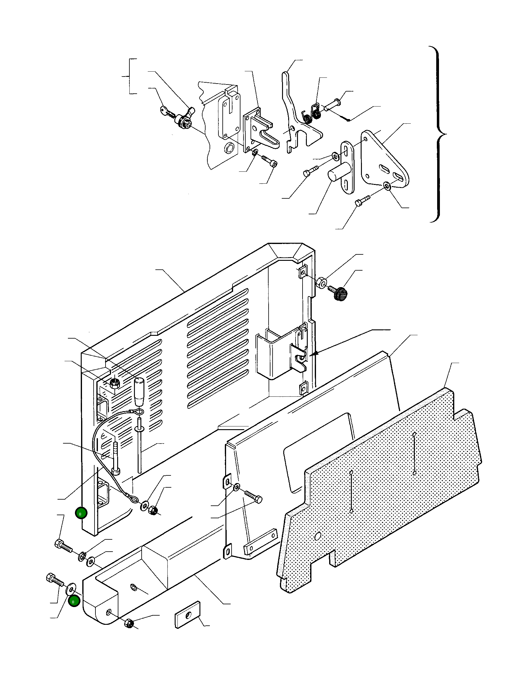 Болт 801014191 Komatsu