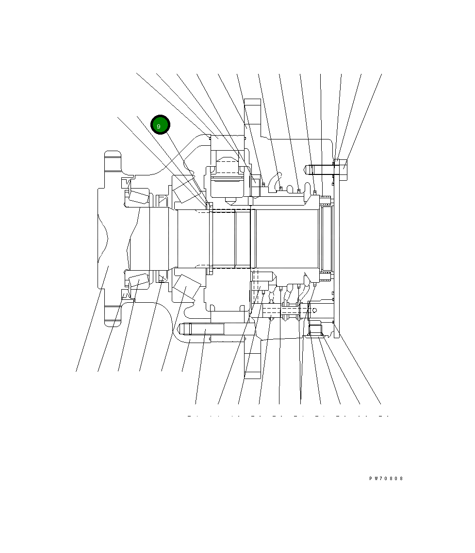 Кольцо 258-81-51390  Komatsu