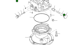 Кольцо уплотнительное (O-Ring) 0700263334 Komatsu