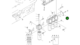 Крышка 6215-51-5240 Komatsu