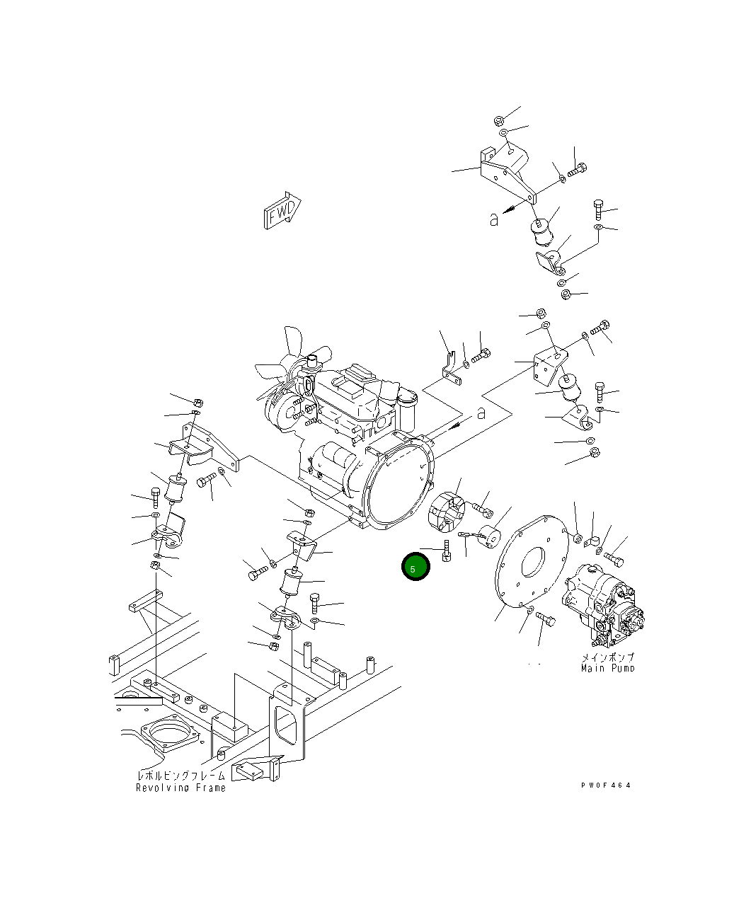 Болт 20M-01-16630 Komatsu