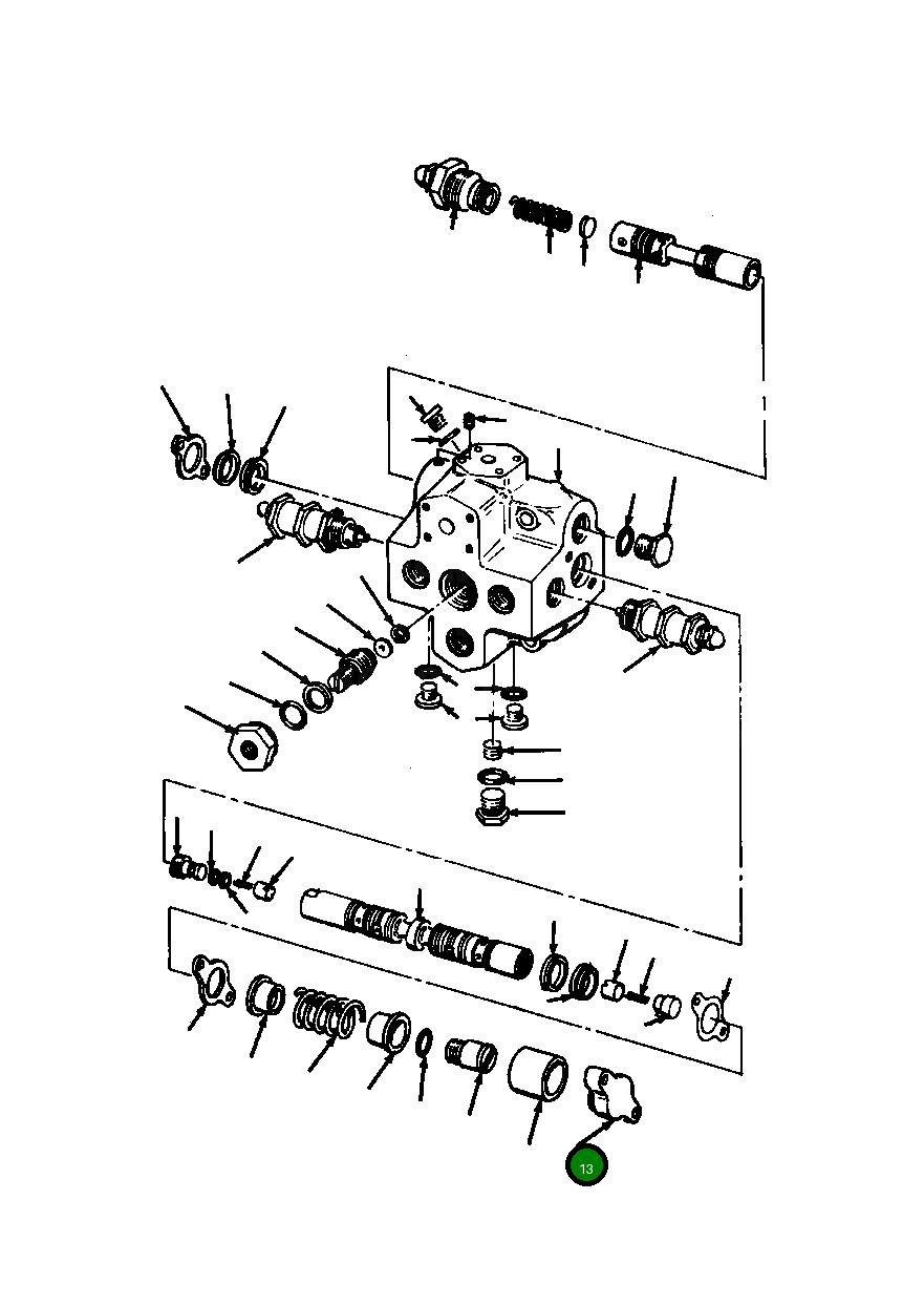 Крышка 1104 683 C1 Komatsu