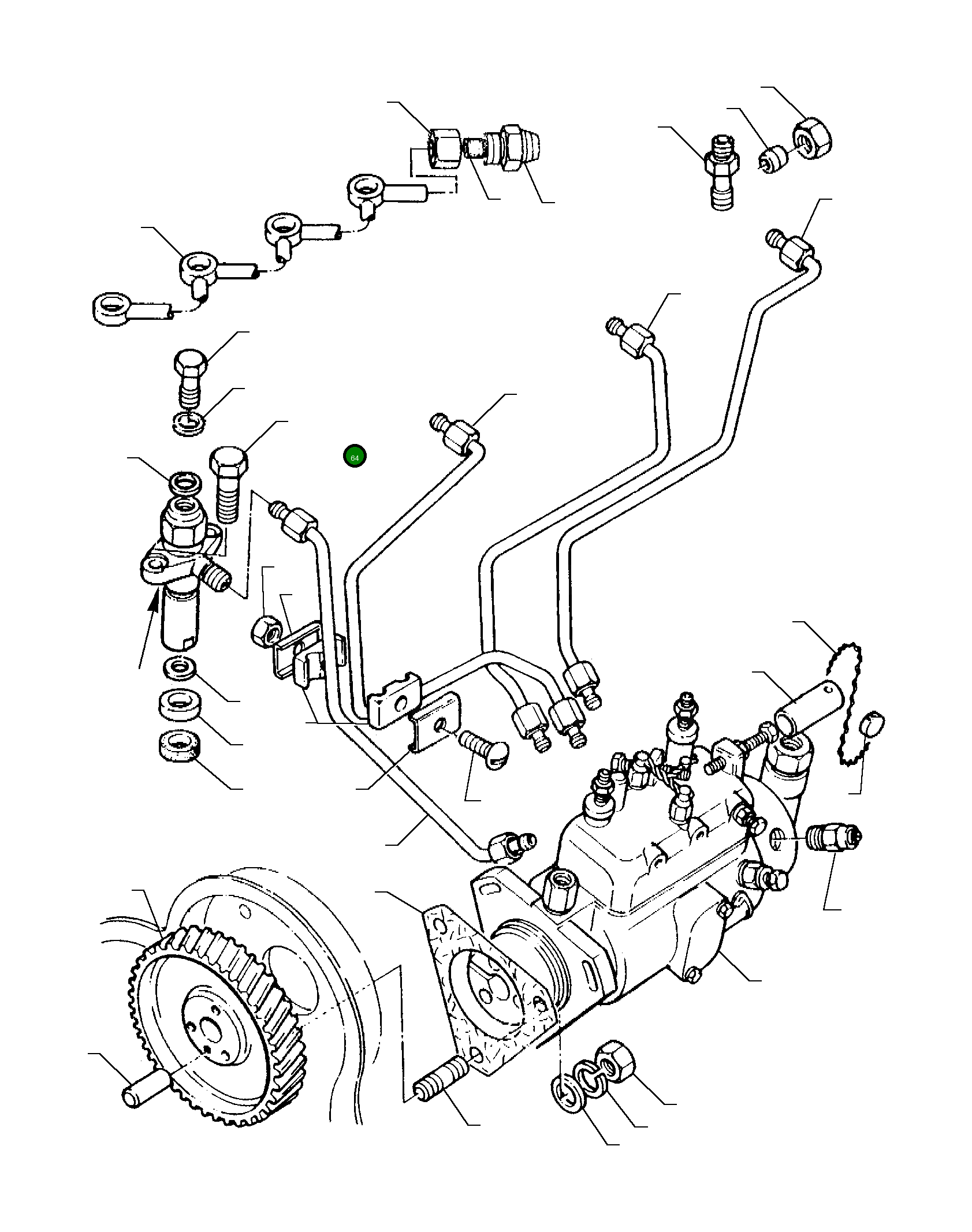 Болт PK0096232 Komatsu