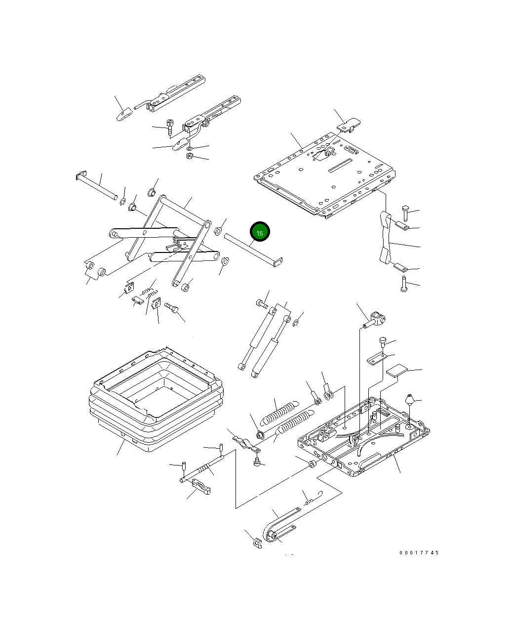 Болт 20K-57-32340 Komatsu