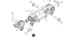 Крышка 198-30-69470 Komatsu