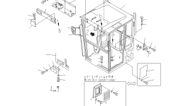 Крышка 23B-950-5282 Komatsu
