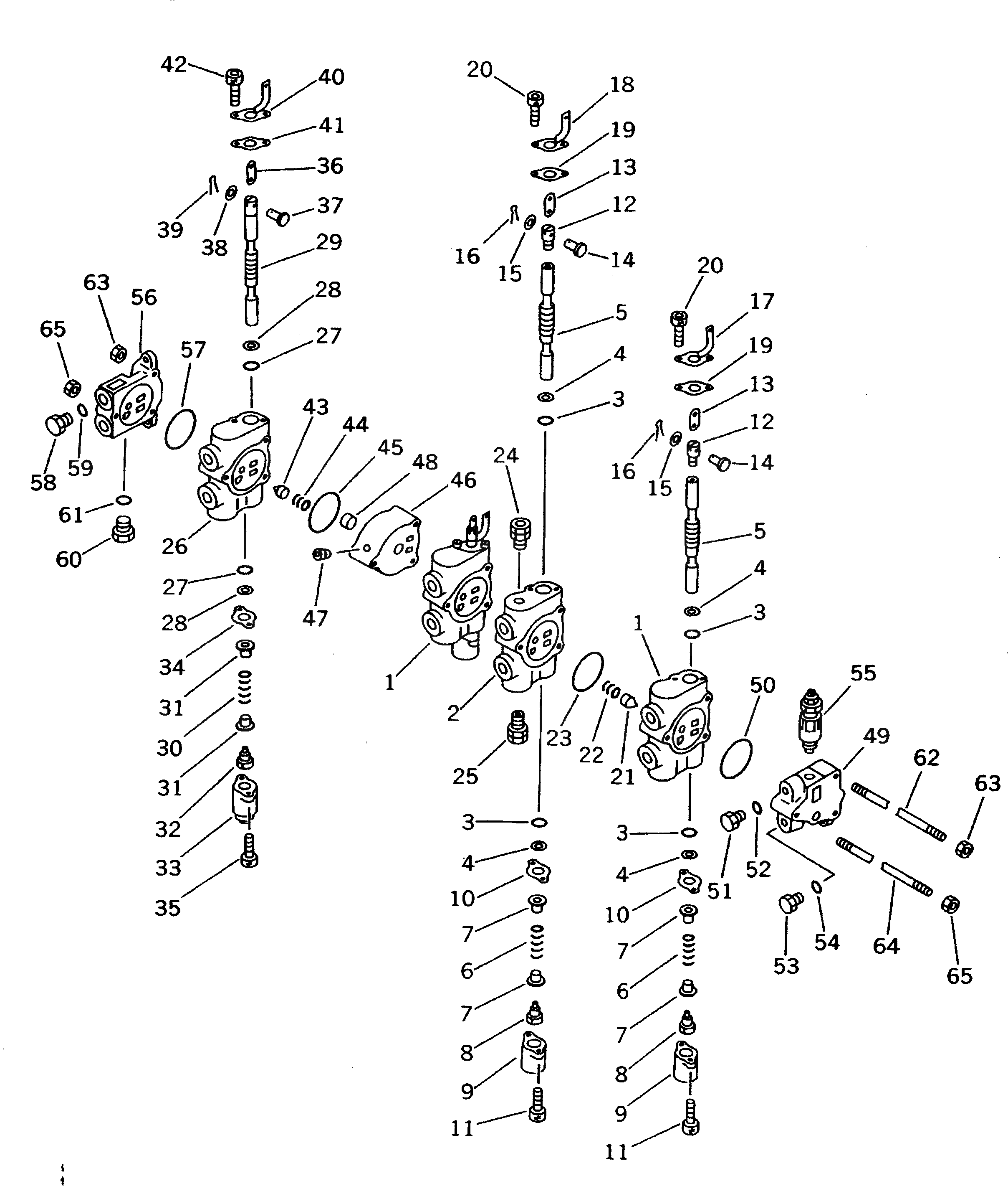 Болт KB92702-05121  Komatsu