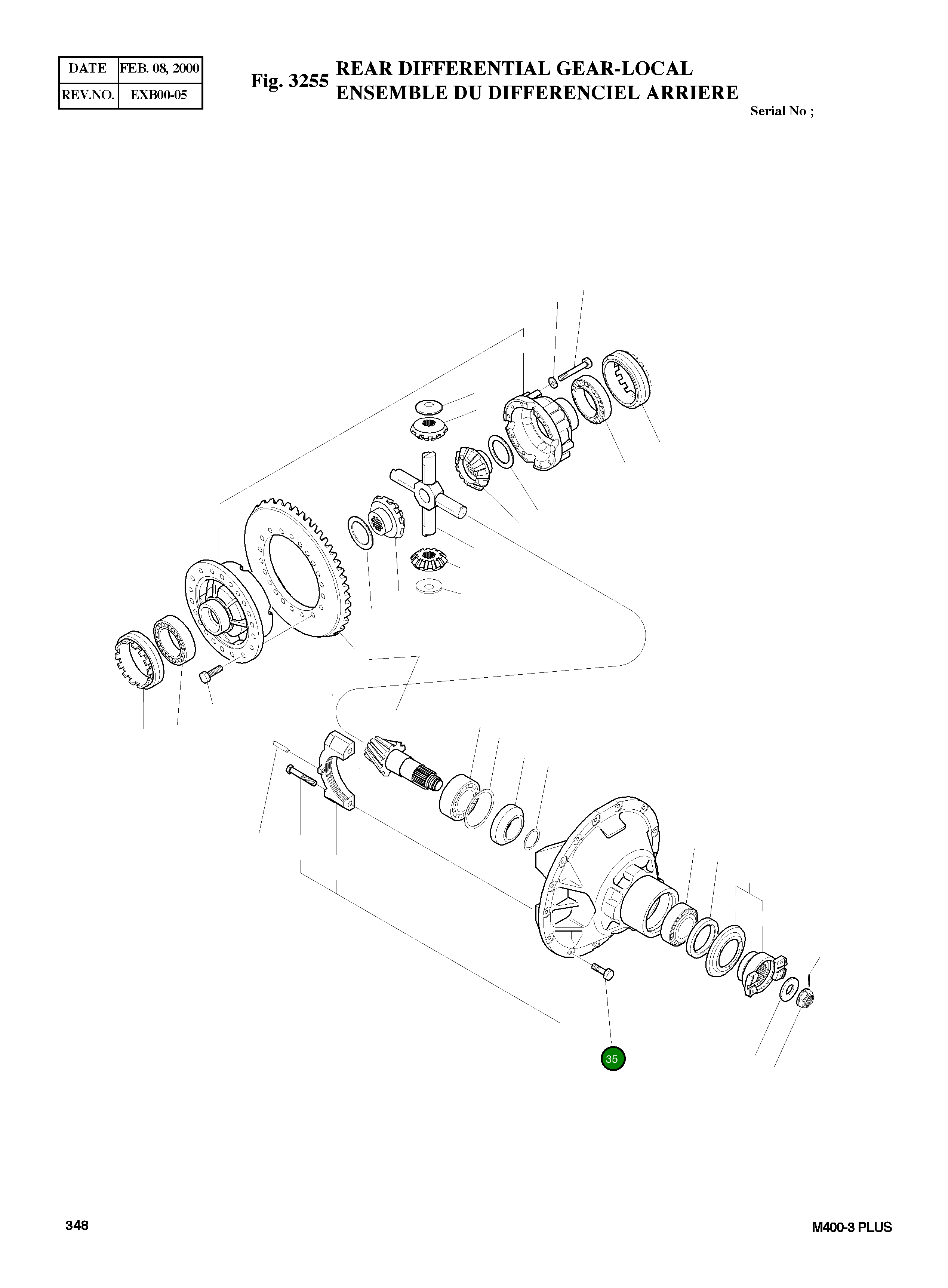 Болт 4120-7058 Komatsu