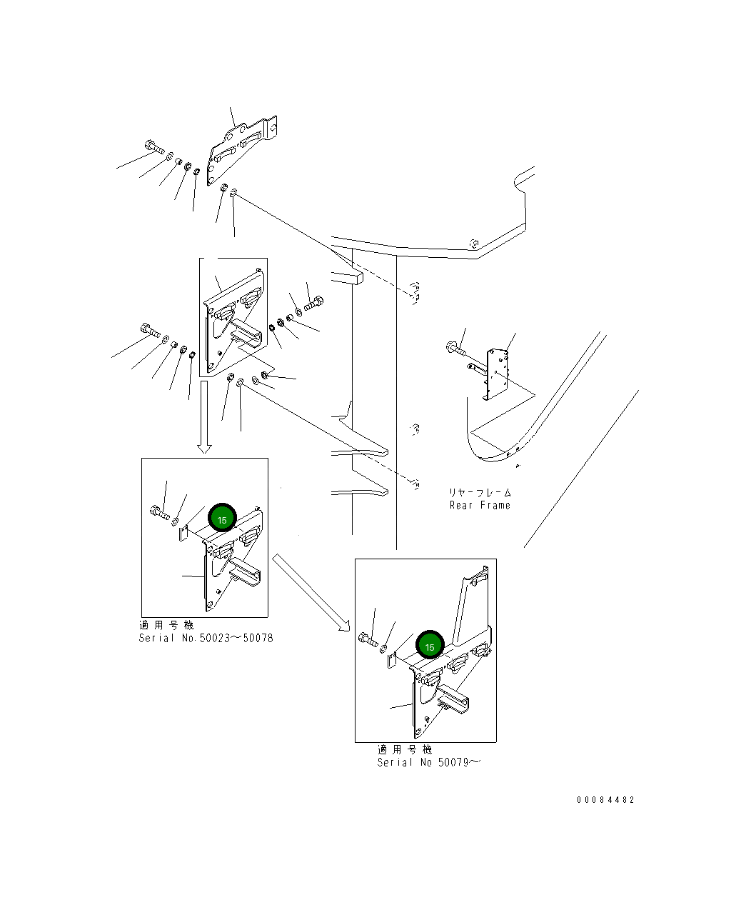 Крышка 42C-43-18240 Komatsu