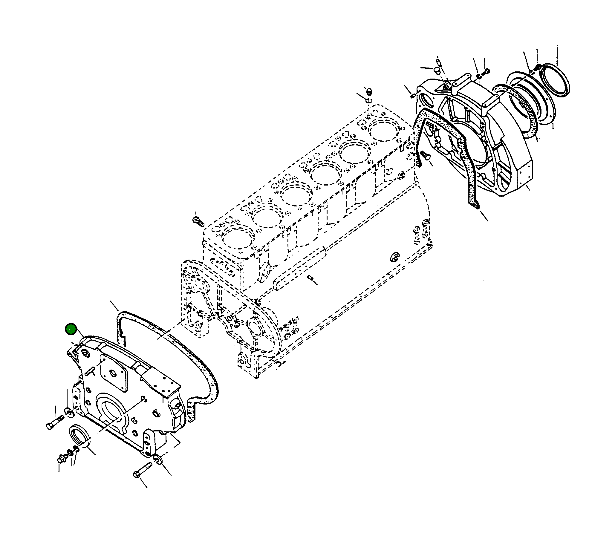 Крышка 2987792M1  Komatsu