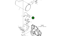 Крышка 6754-71-9770 Komatsu