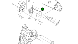 Крышка 22L-70-22880 Komatsu