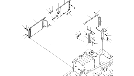 Крышка 206-54-A2981 Komatsu