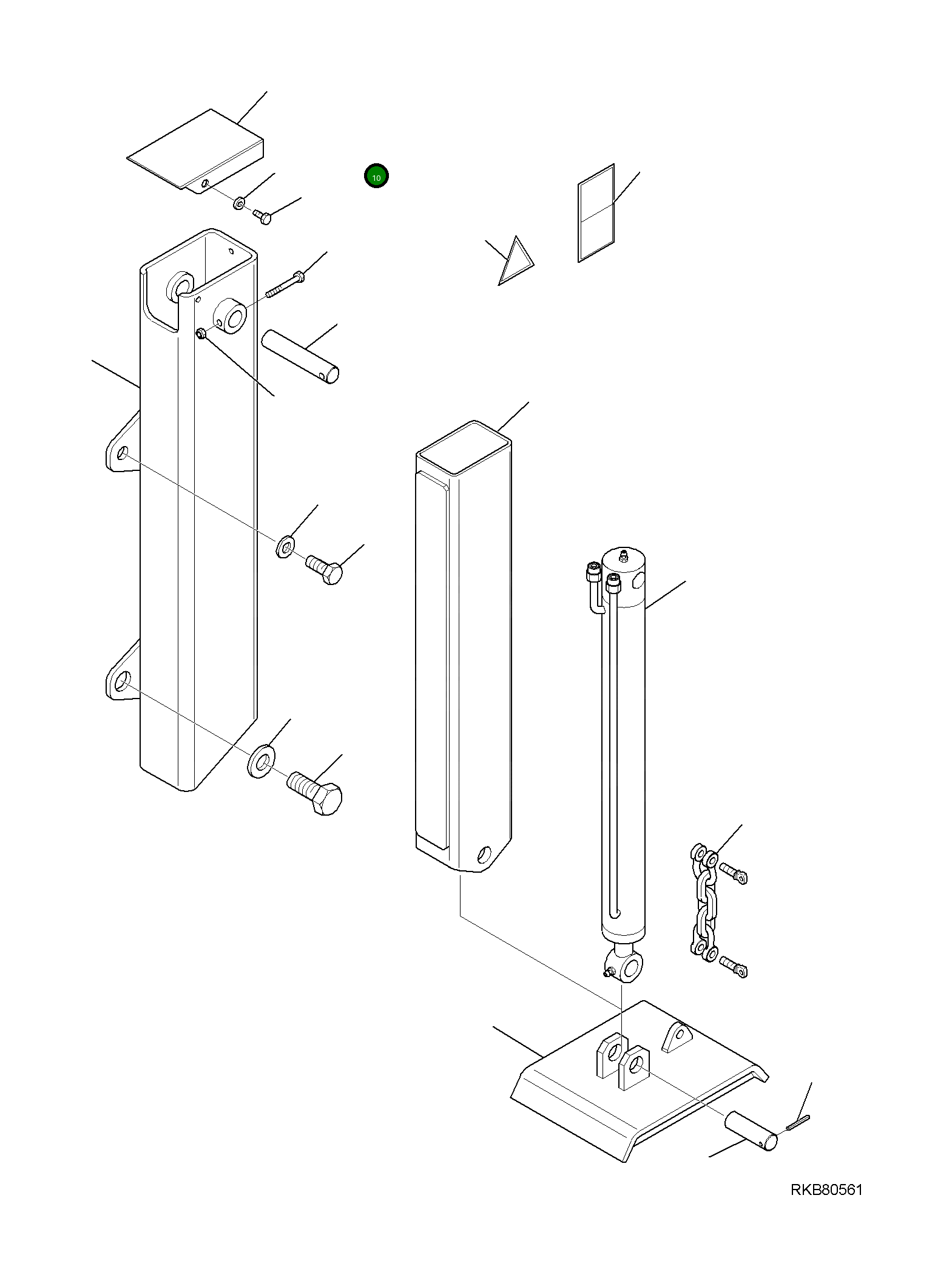 Крышка 37A-846-1420 Komatsu