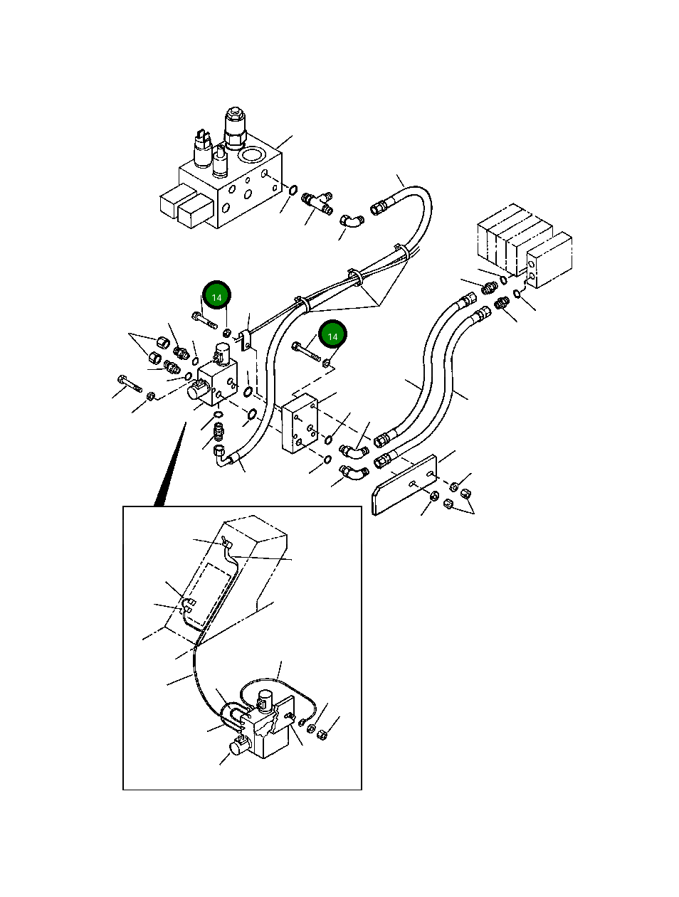 Болт 180 132 Komatsu