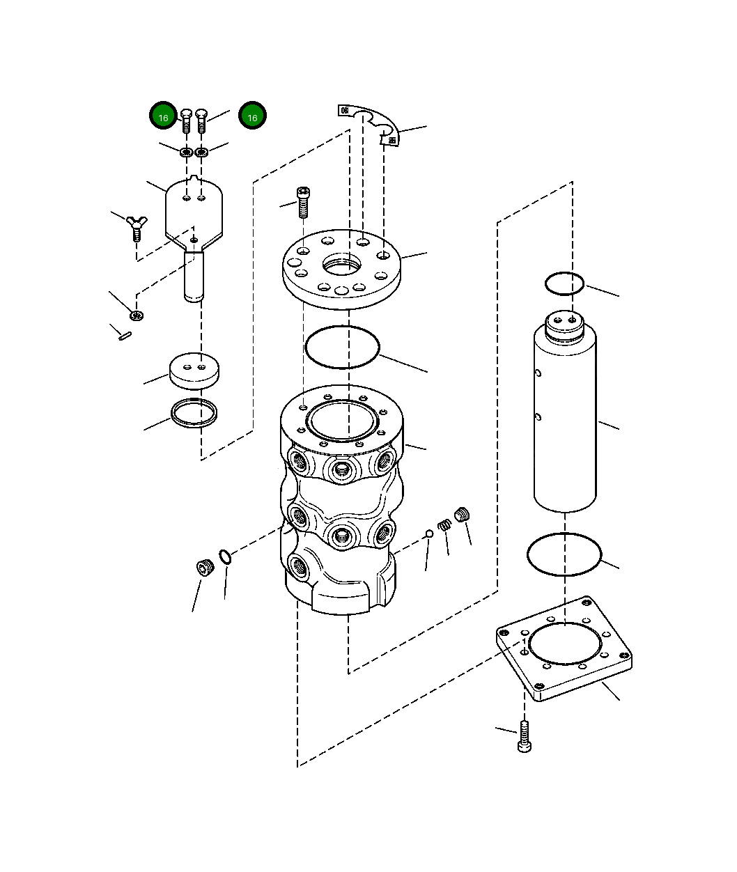 Болт 01010-00625 Komatsu