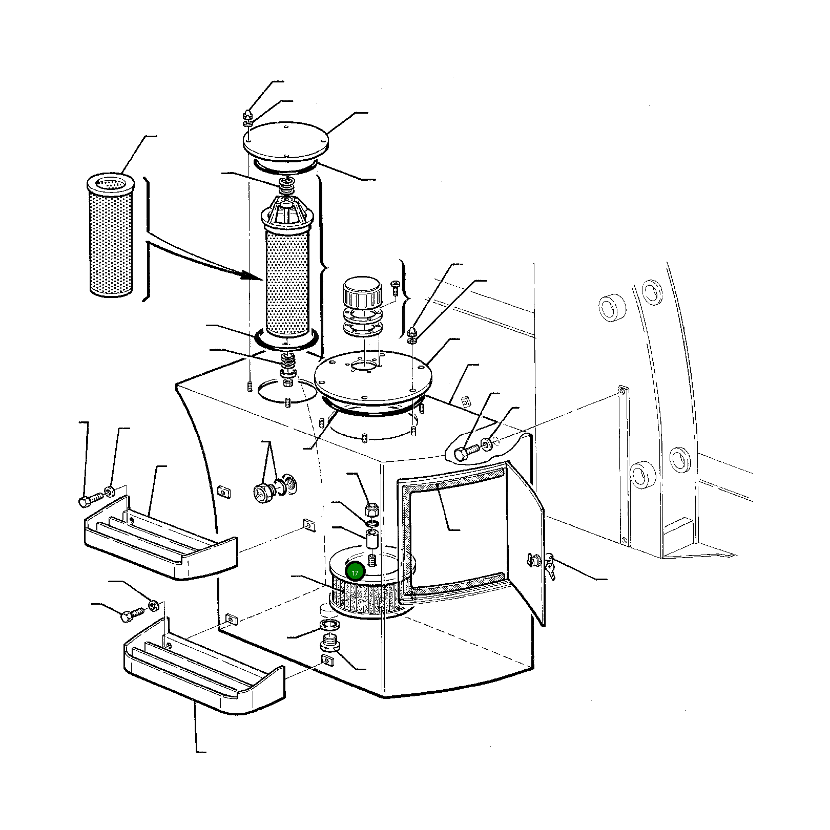 Кольцо уплотнительное (O-Ring) 855021674 Komatsu
