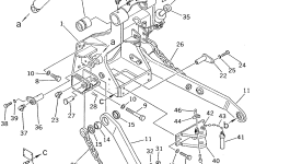 Цепь 09245-14821 Komatsu