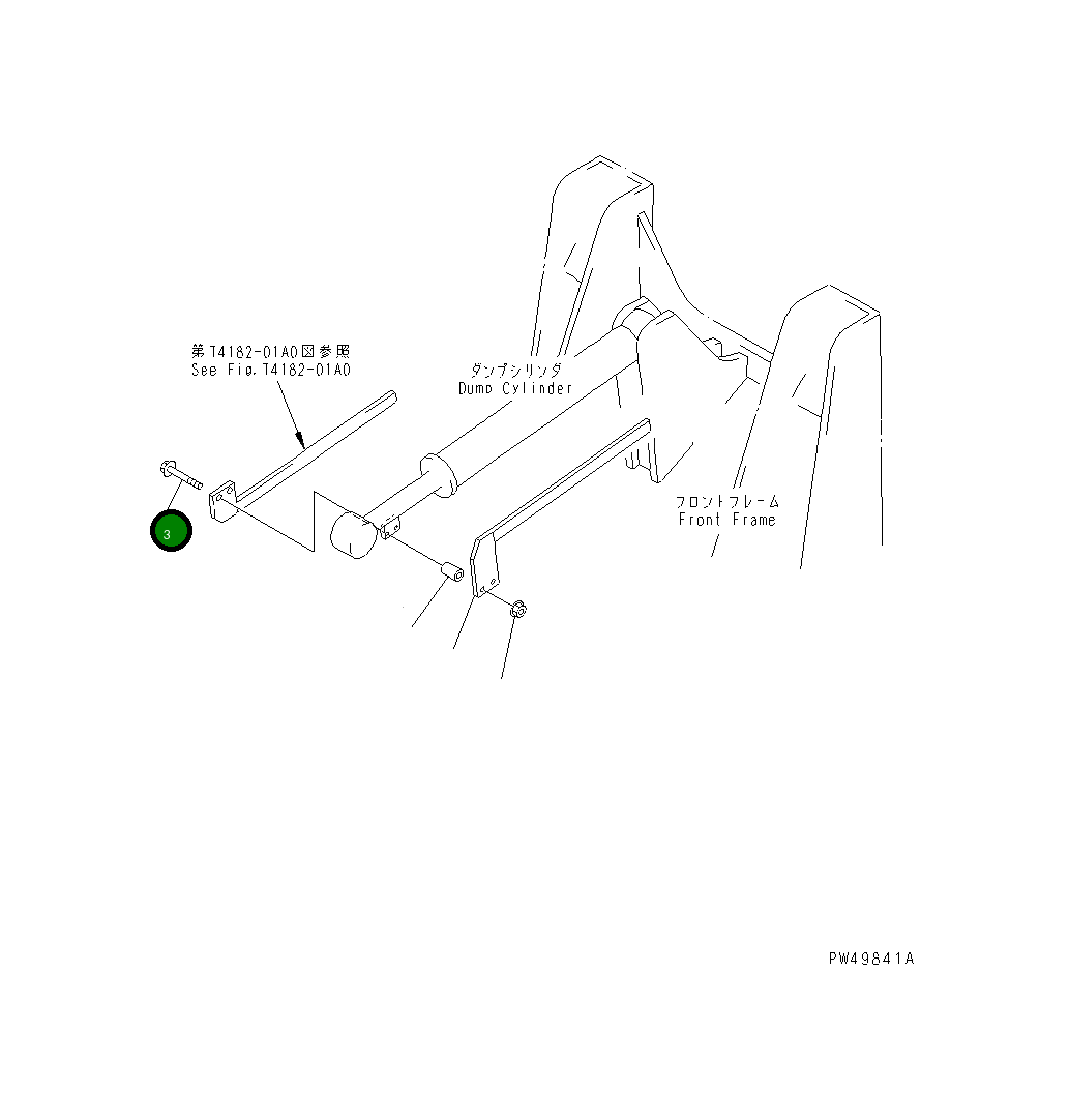 Болт 01016-51070 Komatsu