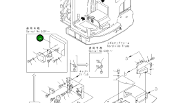 Крышка 22B-54-13161 Komatsu