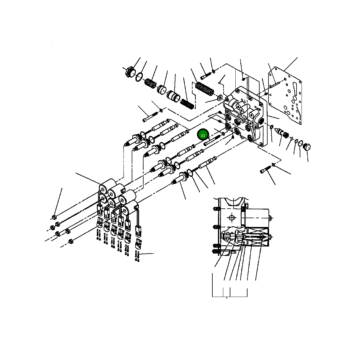 Болт 25 427 R1 Komatsu