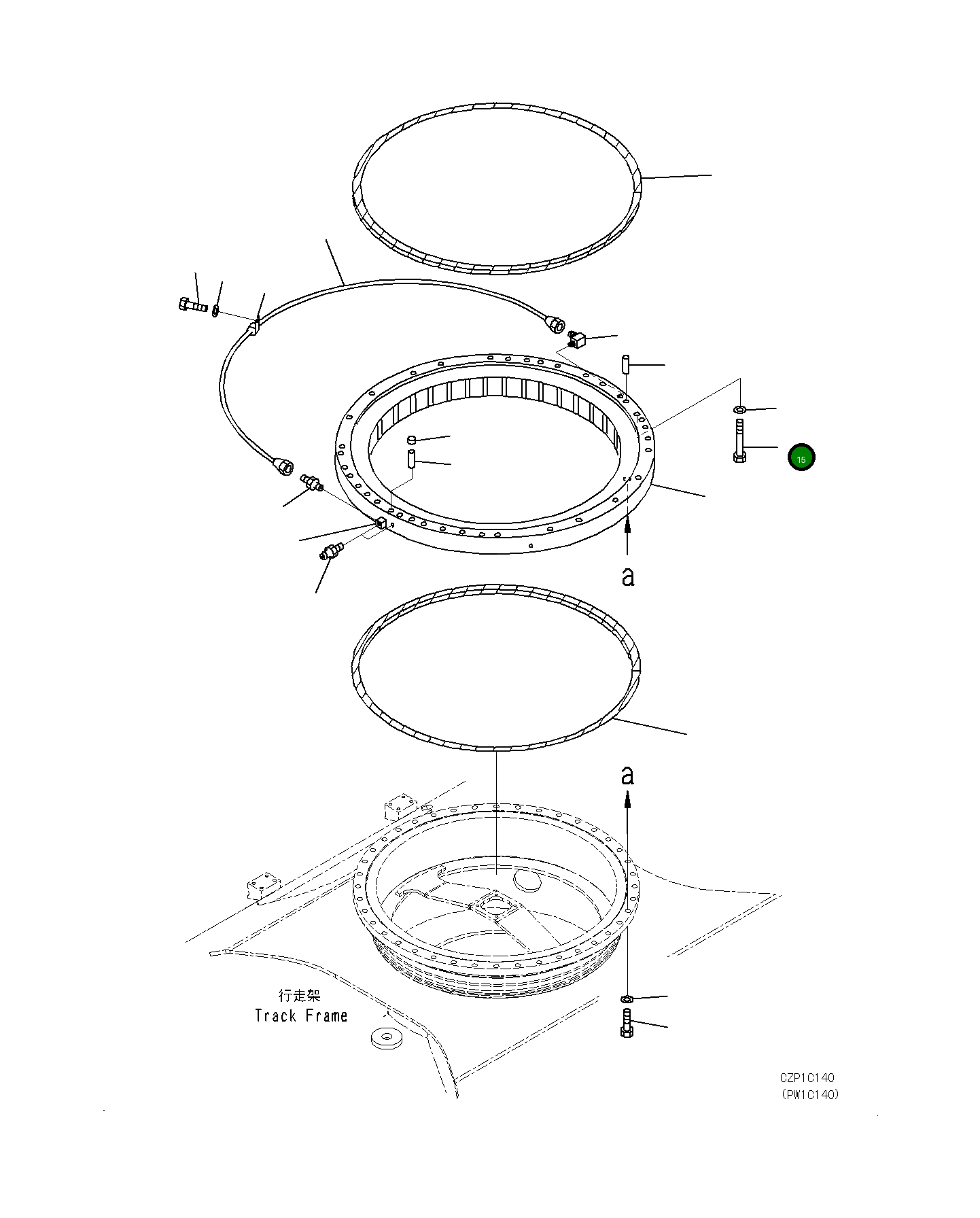 Болт 208-25-31160 Komatsu