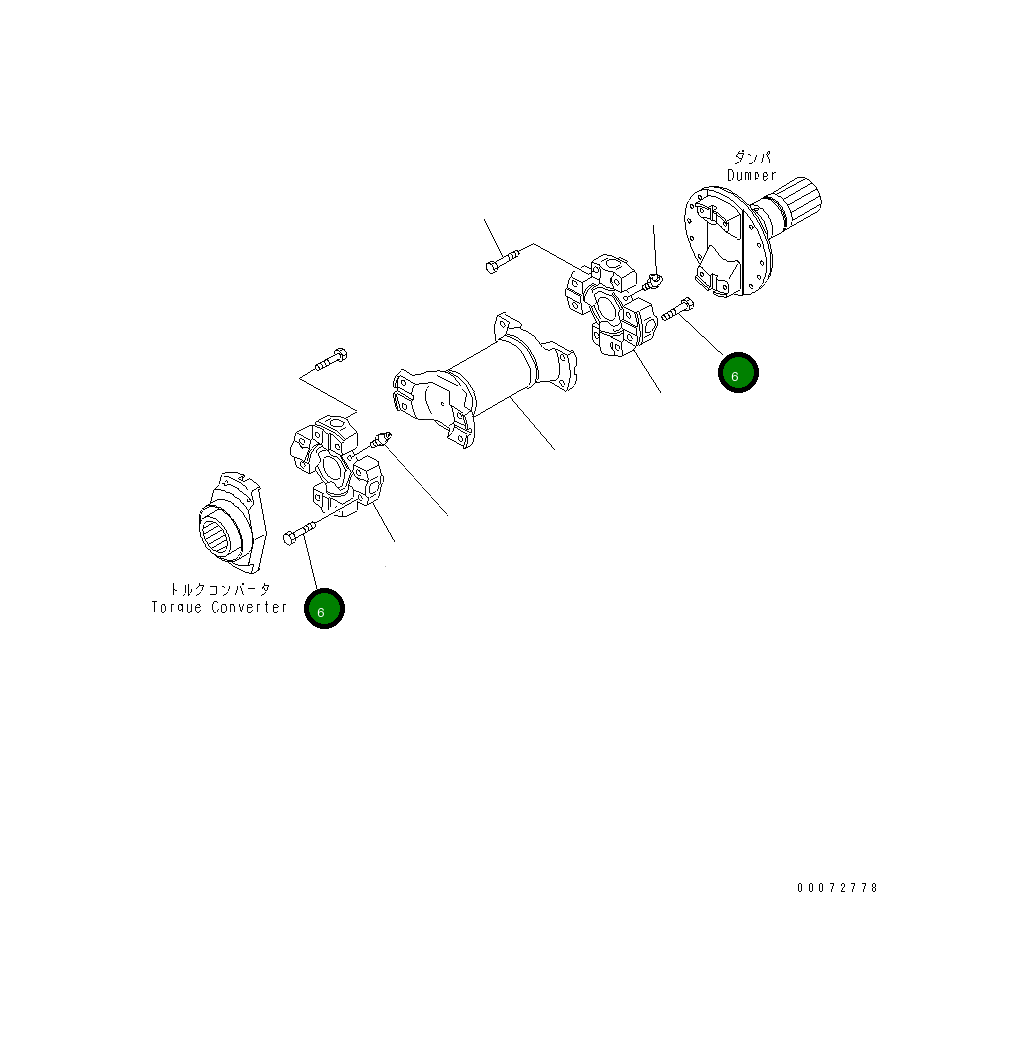 Болт 426-20-21610 Komatsu
