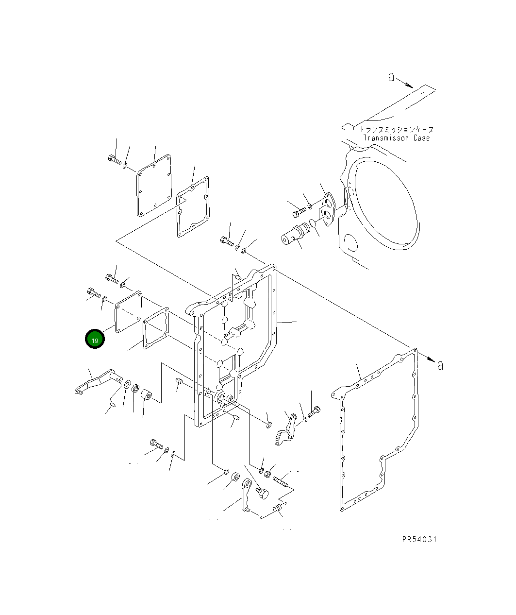 Крышка 232-15-15840 Komatsu