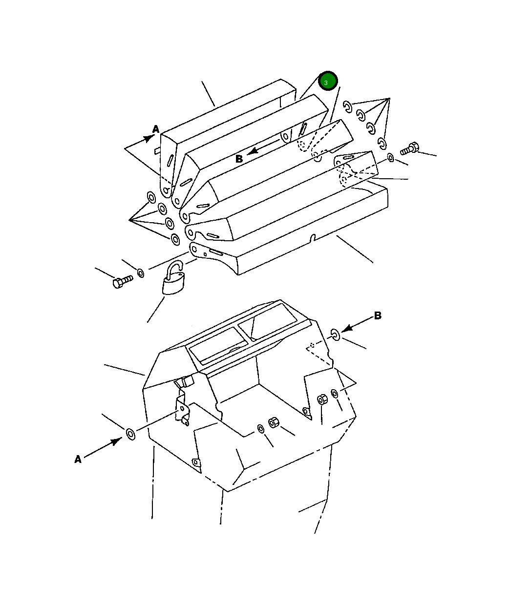 Крышка 419-U56-1120 Komatsu