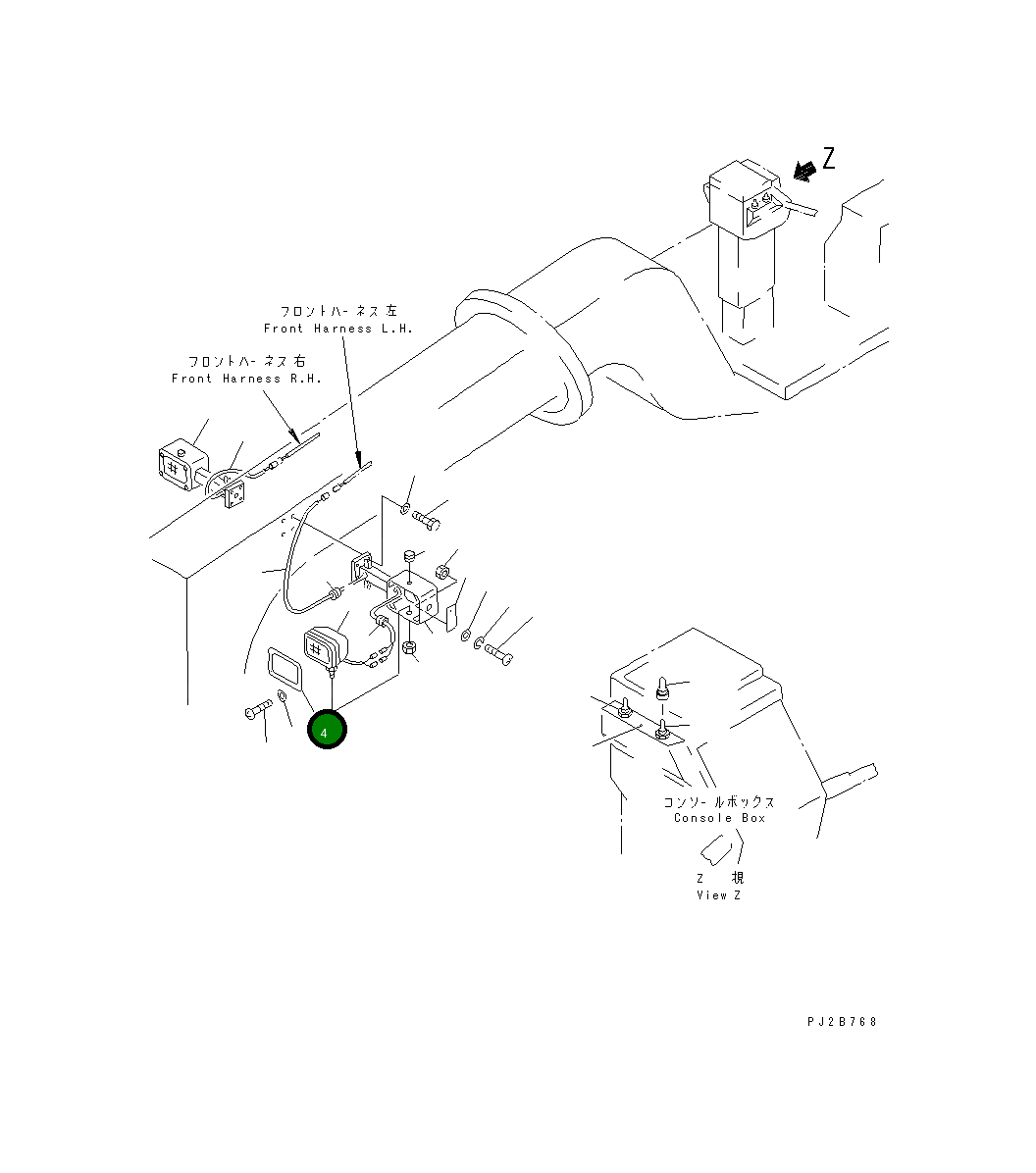 Крышка 235-06-35240  Komatsu