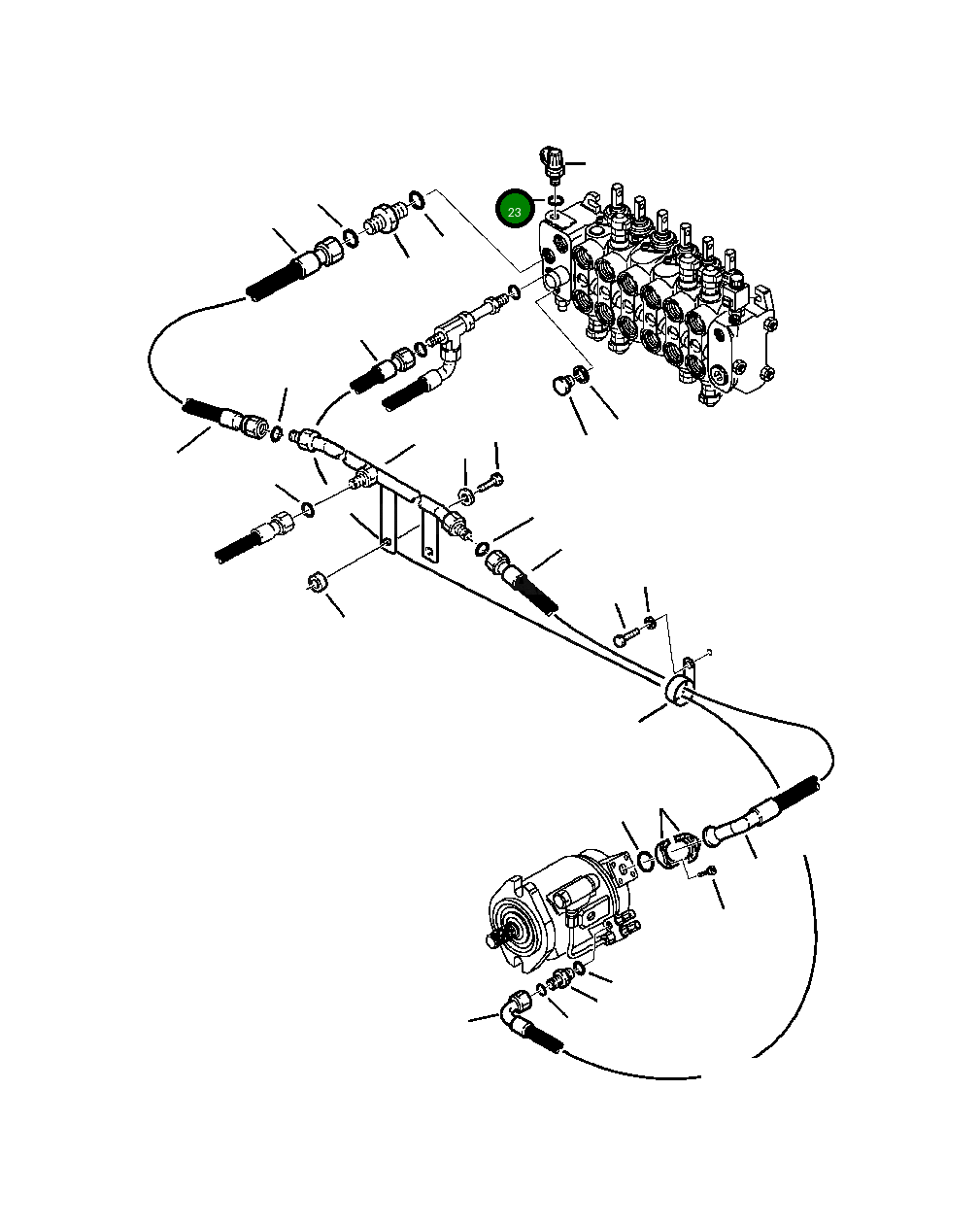 Кольцо уплотнительное (O-Ring) 855050033 Komatsu