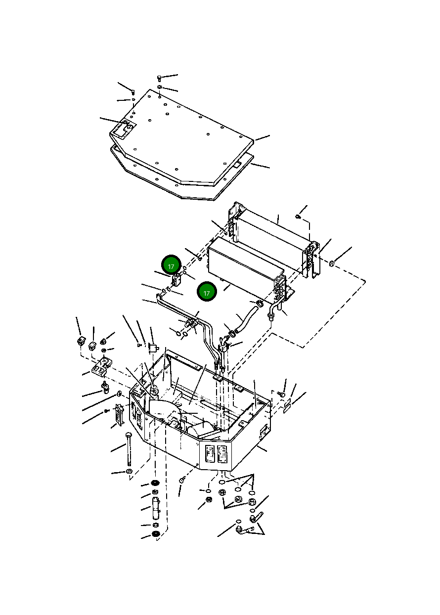 Кольцо уплотнительное (O-Ring) 1309 636 H1  Komatsu
