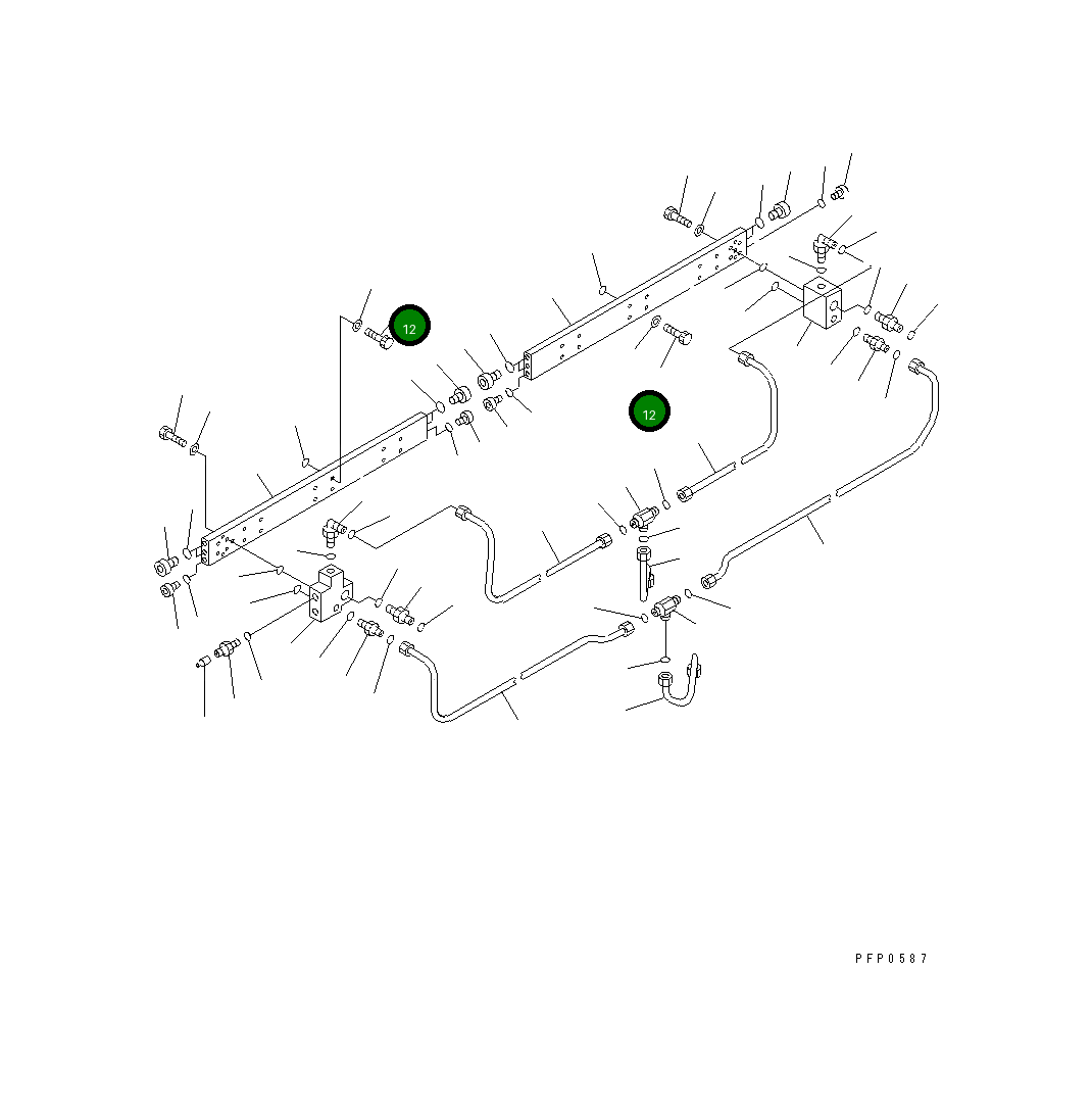 Болт CU3079794 Komatsu
