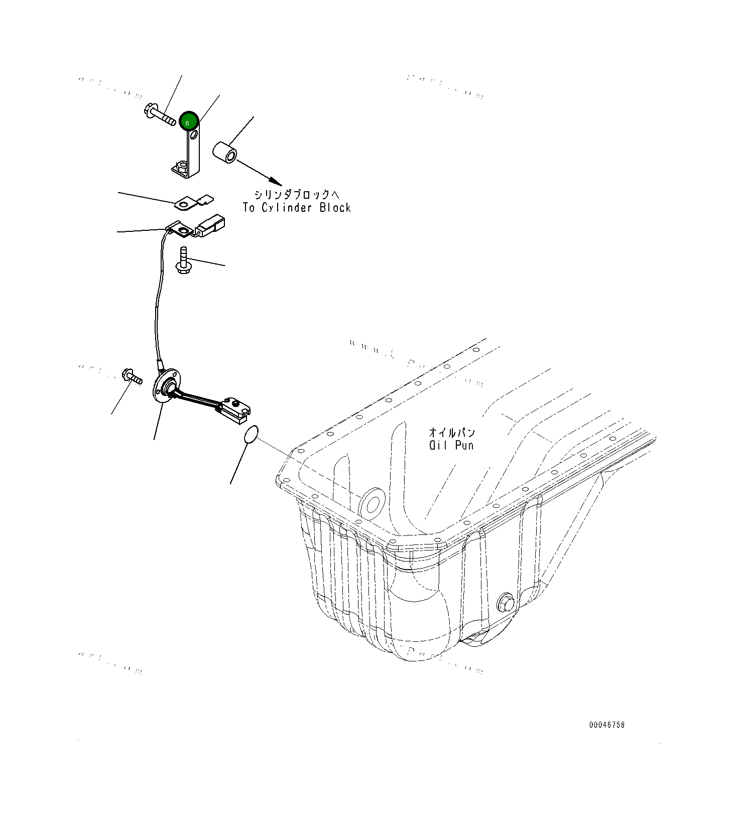 Болт 6754819190 Komatsu