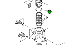 Кольцо уплотнительное (O-Ring) 336 192 R1 Komatsu