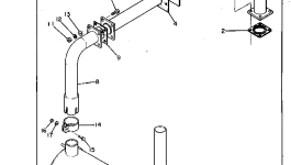 Крышка DY80723-59004 Komatsu
