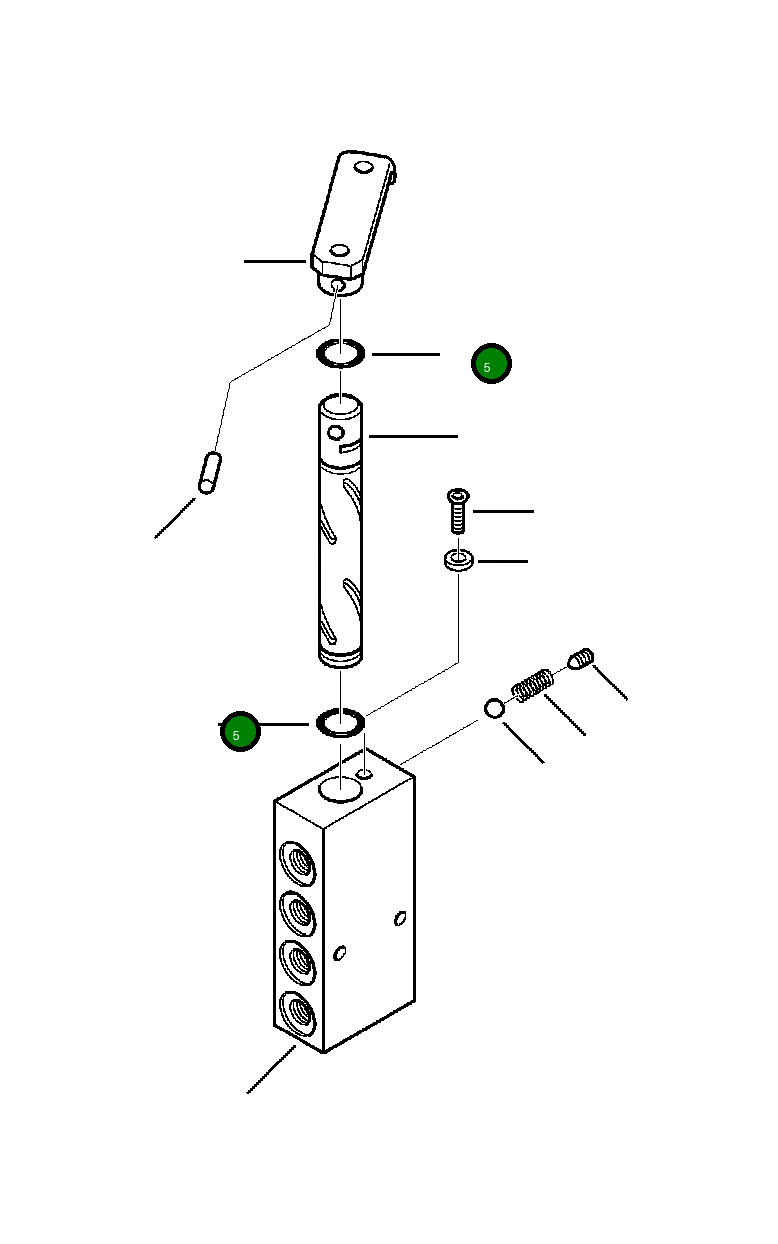 Кольцо уплотнительное (O-Ring) 845250549  Komatsu