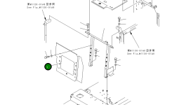 Крышка 20Y-979-3620 Komatsu