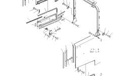 Крышка 421-54-41210 Komatsu