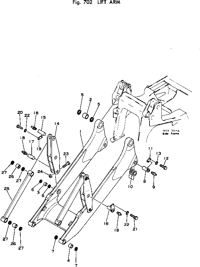 Болт 131-70-62230 Komatsu