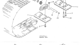 Болт 154-820-1250 Komatsu