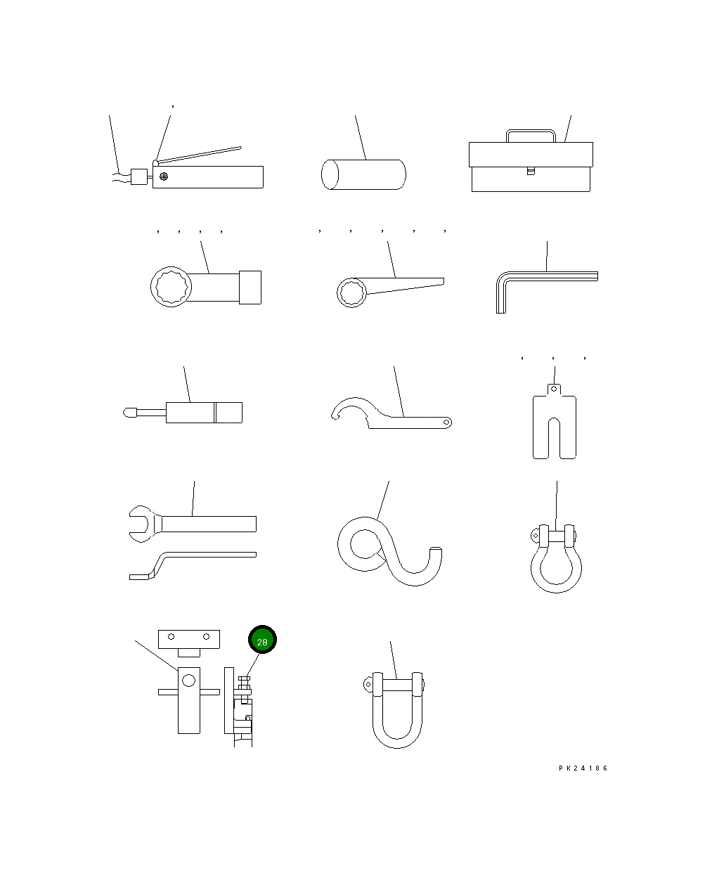 Болт KHJC-48816-2 Komatsu